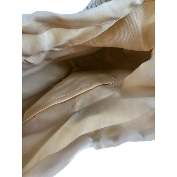 Half Round Woven Women's Straw Crossbody Bag - Picture 5 of 8